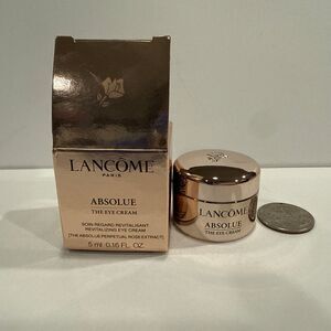 Lancome Absolue The Eye Cream Perpetual Rose Extract Anti Aging 5 ml / .16 fl oz